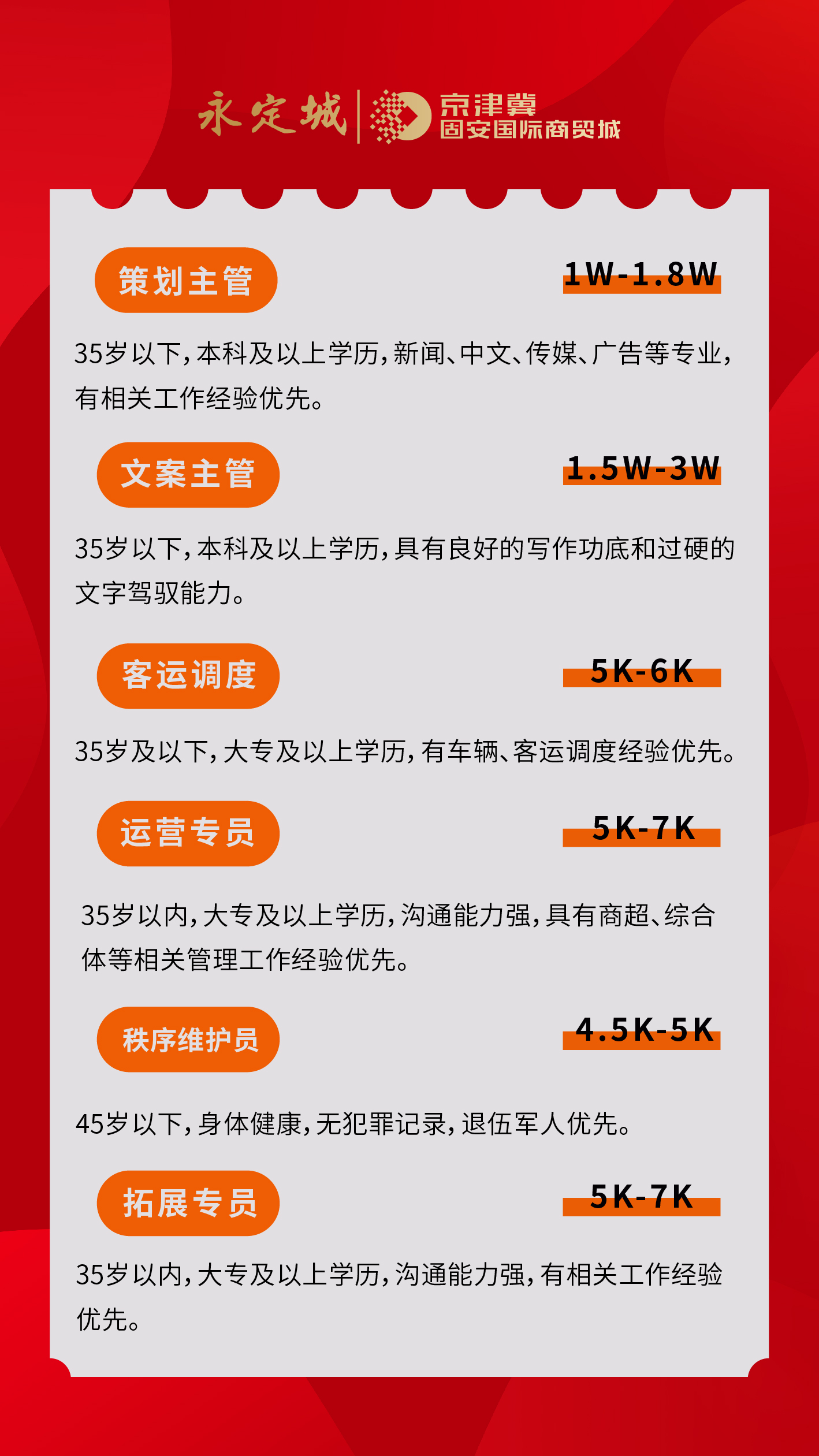 重要通知！固安专场招聘会改为8月6日（本周六）举办！高薪工作等你挑...6144 作者:圈小鹿 帖子ID:106671 重要,通知,固安,专场,专场招聘