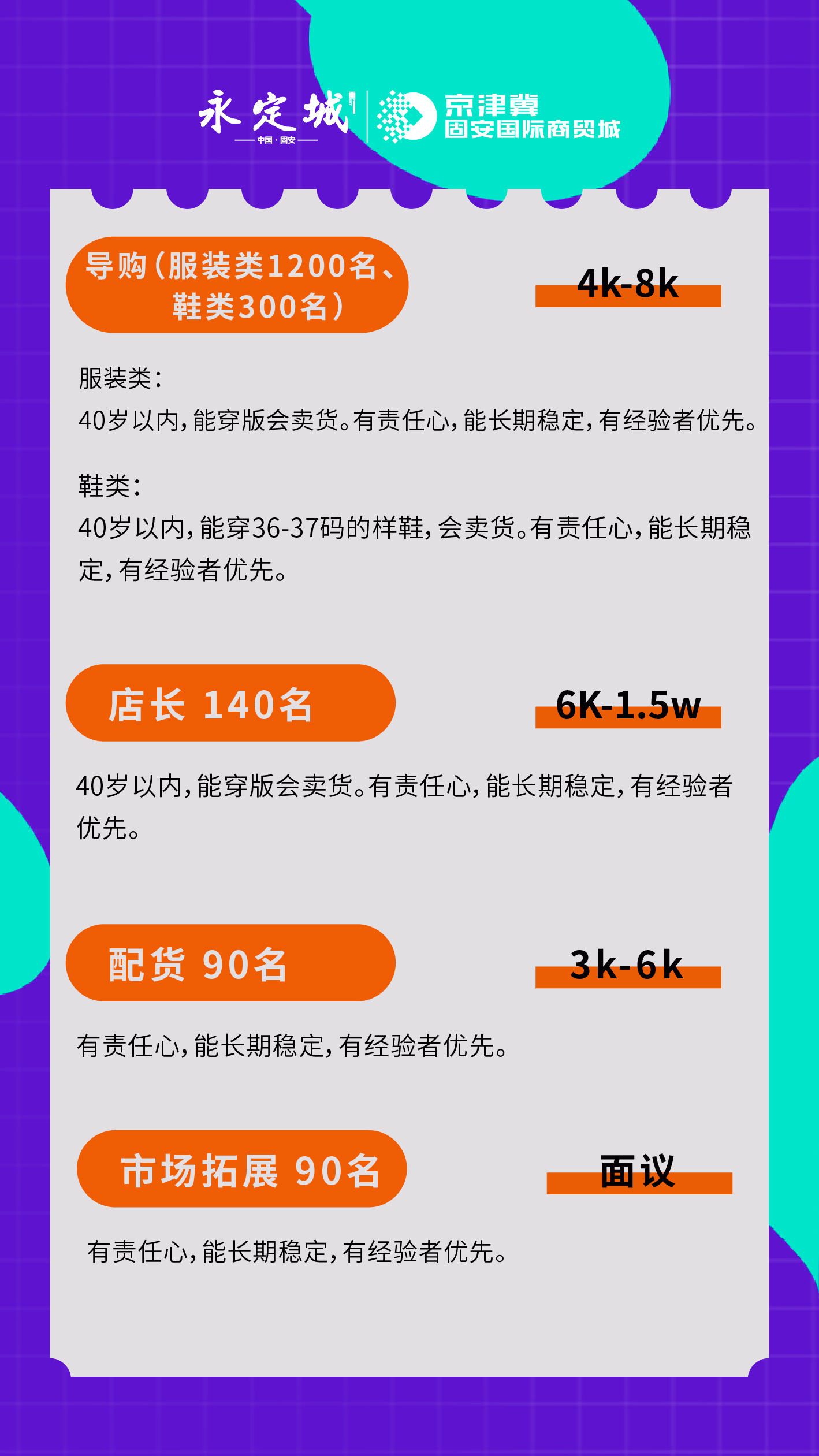 重要通知！固安专场招聘会改为8月6日（本周六）举办！高薪工作等你挑...6432 作者:圈小鹿 帖子ID:106671 重要,通知,固安,专场,专场招聘