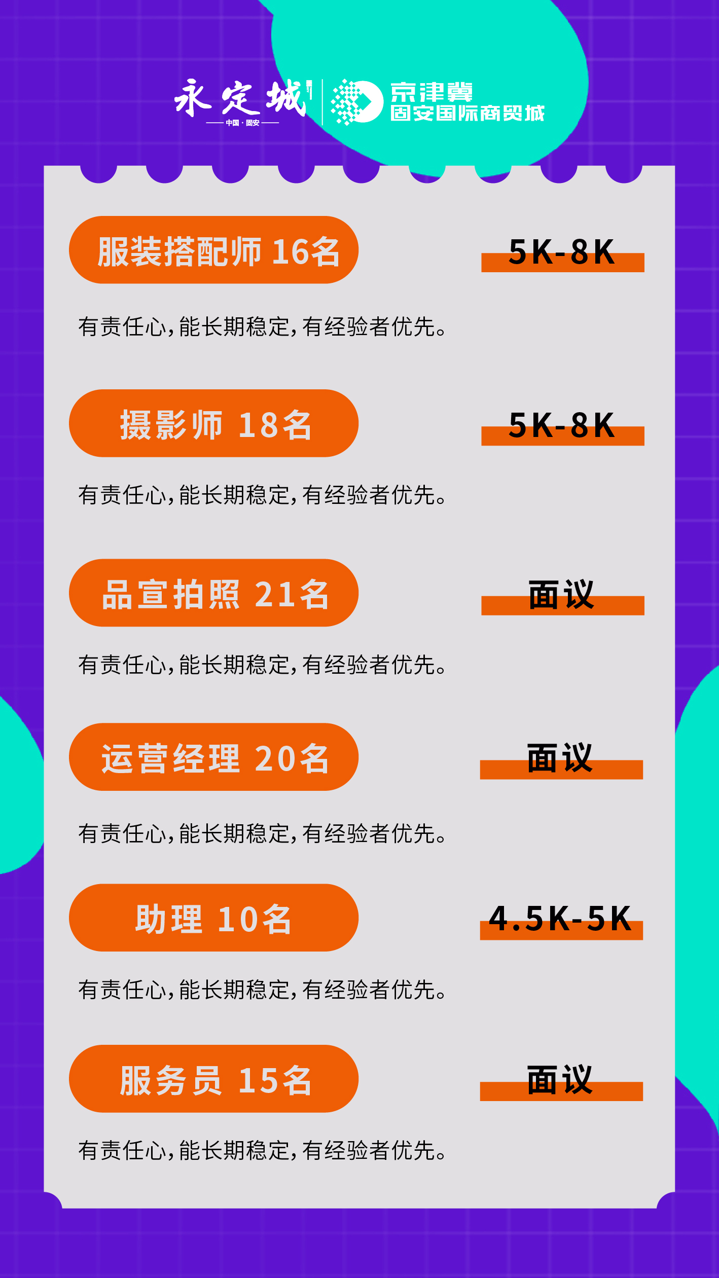 重要通知！固安专场招聘会改为8月6日（本周六）举办！高薪工作等你挑...1866 作者:圈小鹿 帖子ID:106671 重要,通知,固安,专场,专场招聘